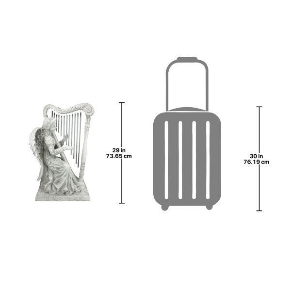 Design Toscano Music from Heaven Angel Statue & Reviews Wayfair